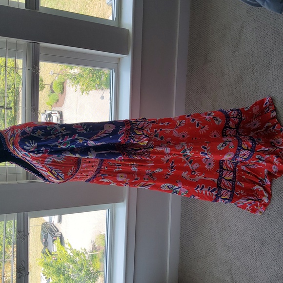 CeliaB Jules Midi Dress In Red - Picture 13 of 16